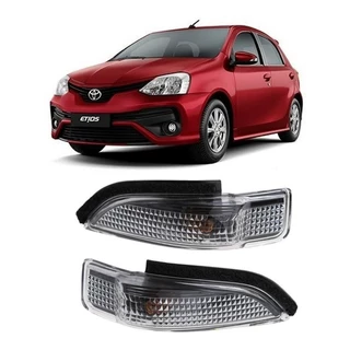 Seta Pisca Lanterna Retrovisor Toyota Corolla Yaris Camry Etios 2014/15/16/17/18/2019
