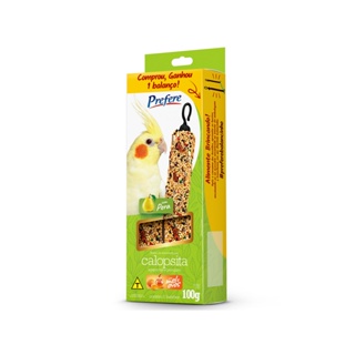 Alimento Para Calopsita Prefere Bastão 100gr - Pêra