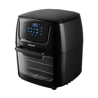 Fritadeira Air Fryer Oven 110V Preta 12 Litros Da Amvox ARF 1222 1700W