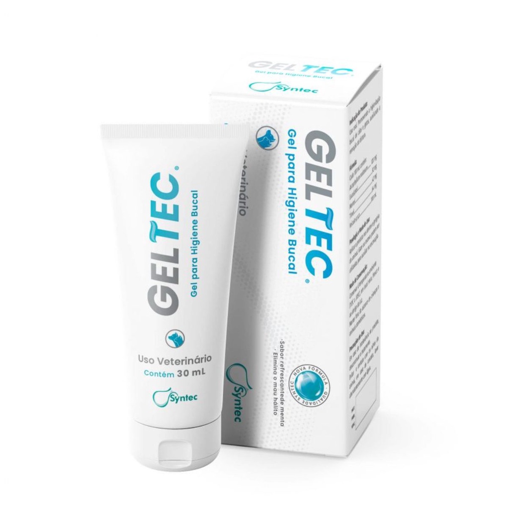 Creme Dental para Cachorro Gato Pet Geltec 30g Higiene Bucal Original ...