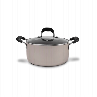 Panela Com Tampa Brinox Saffron Antiaderente 2,7 Litros Ø 20 cm Champagne