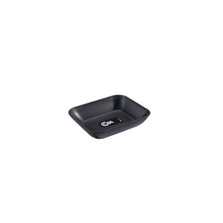 Prato Petisqueira Coza Essential Pequeno 10,2 x 9,2 x 2,4 cm Preto