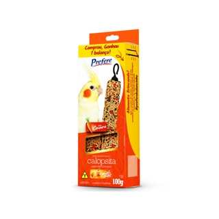 Alimento Para Calopsita Prefere Bastão 100gr - Cenoura