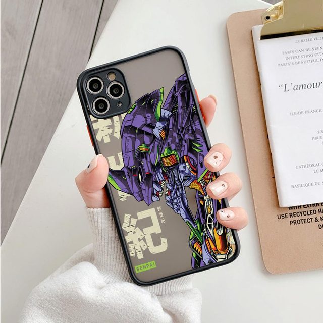 Neon Genesis Evangelion EVA Armadura Anime À Prova De Choque Mate
