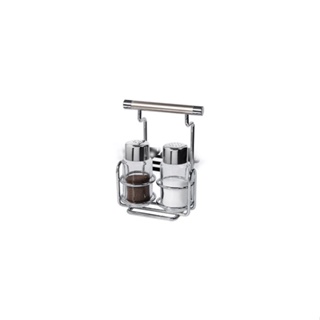 Conjunto Porta Condimentos Brinox Argento 3 Peças Aço Inox