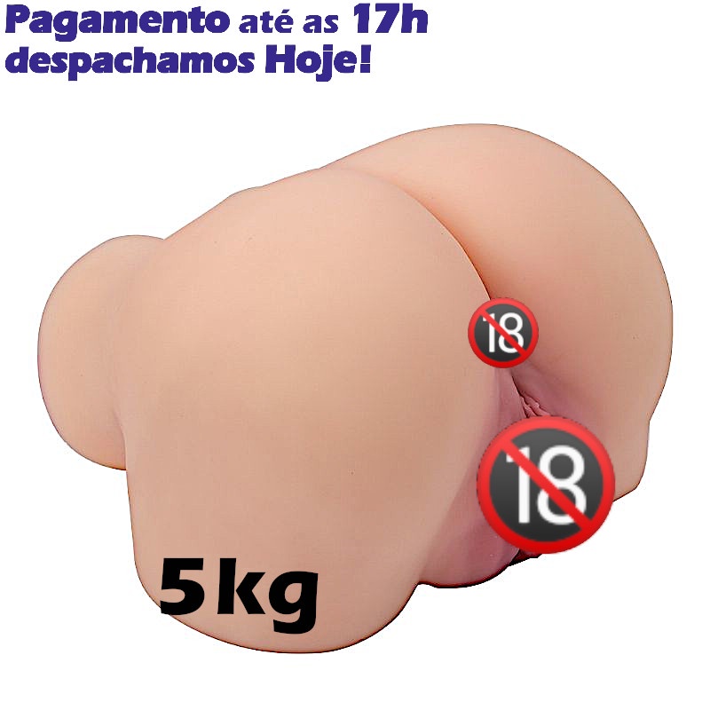 masturbador masculino bumbum vagina anus cyberskin 5kg