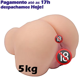 masturbador masculino bumbum vagina anus cyberskin 5kg