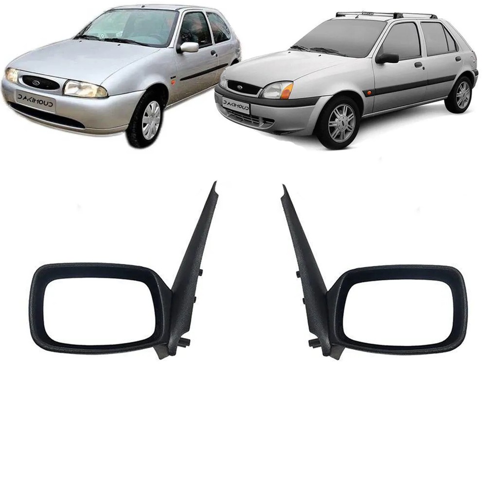 Retrovisor Fiesta 1996 1997 1998 1999 2000 2001 2002 S/c