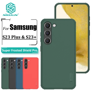 Nillkin Super Fosco Shield Pro Capa Para Samsung Galaxy S23 Plus/S23 + De Celular Ultra Fina TPU + PC Anti-Impressão Digital Traseira