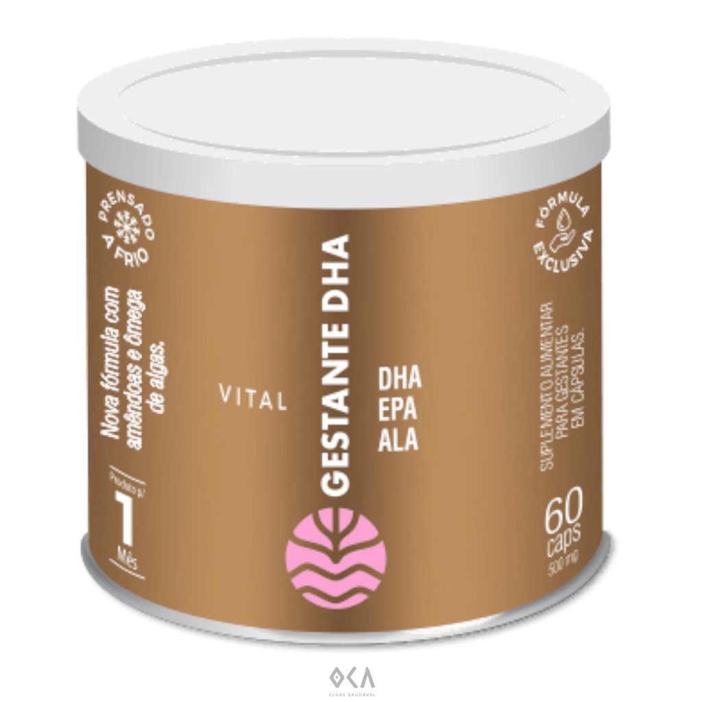 Omega 3 DHA Vital Para Gestantes EPA Vital Atman 60 Caps Shopee Brasil