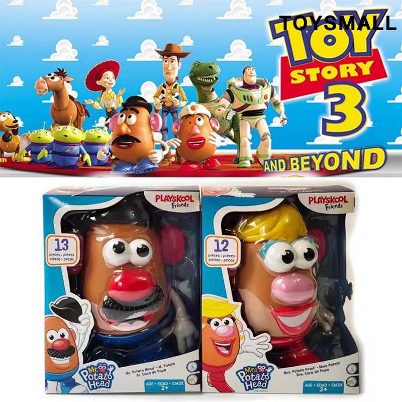 (entrega hoje) Mr Potato Filme Disney Toy Story 4 Buzz Woody Marvel Sr . Batata Cabeça De Ovo Brinquedo Divertido Presente Figura Coleção Hobby