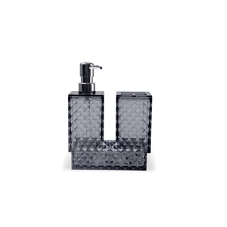 Conjunto Para Banheiro Haus Concept Classic 3 Peças Fumê