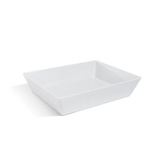 Travessa Retangular Haus Concept Gastronorm Deep 35,4 x 32,5 x 7 cm Branco
