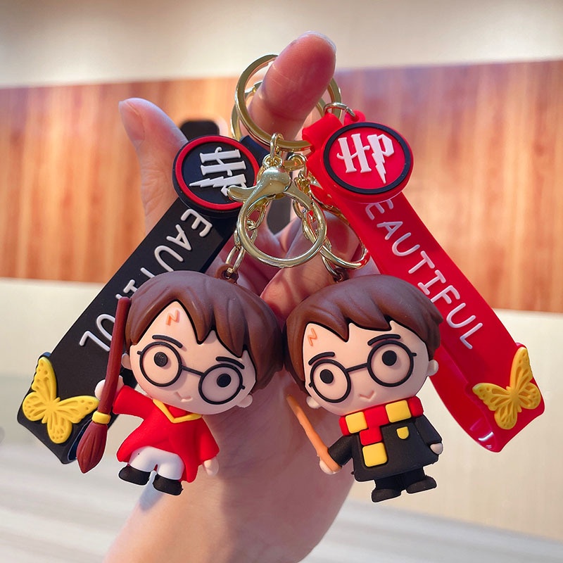 Chaveiro Harry Potter Com Pingente Em PVC