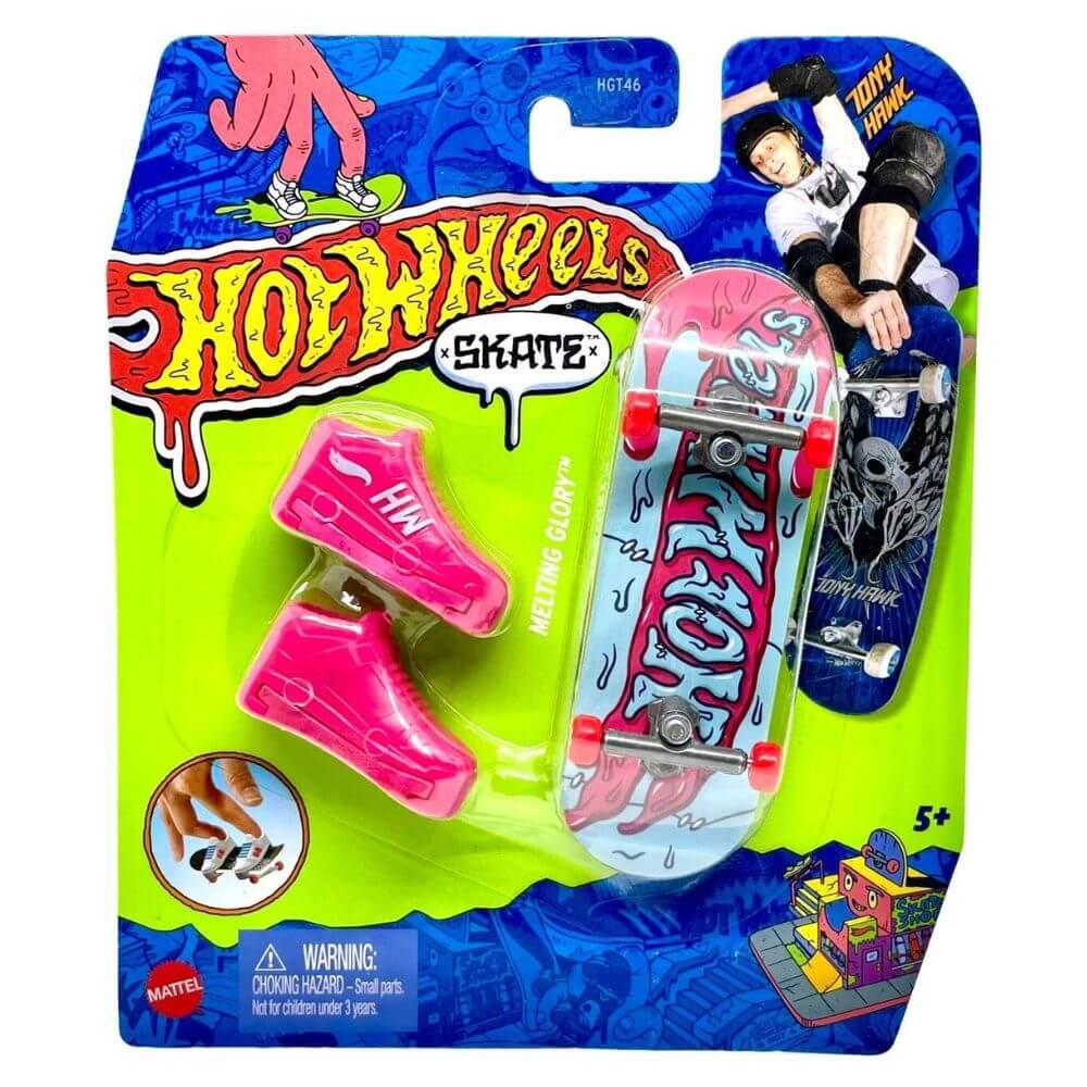 Skate de Dedo - Hot Wheels - Tênis II - Mattel