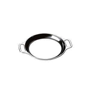 Prato Pergaminho Brinox Arienzo Ø 18 cm Aço Inox