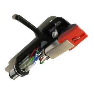 Kit 1 Head Shell Capsula Mm Agulha Rubi Toca Disco Numark Io