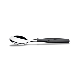 Jogo De Colher de Mesa Brinox Itaparica 12 Peças Preto