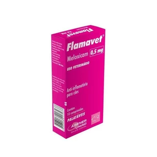 Flamavet 0,5mg Para cães Agener União Com 10 Comprimidos em Oferta na Shopee