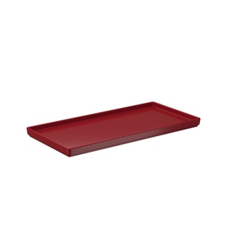 Prato Retangular Coza Uno 27 x 13 x 1,5 cm Vermelho Bold