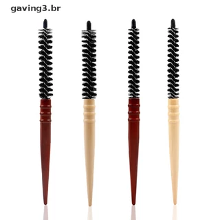 Pente De Bangs Profissional [GAVBR] Pequena Escova Redonda De Estilo Para Cabelo Franja HOT]
