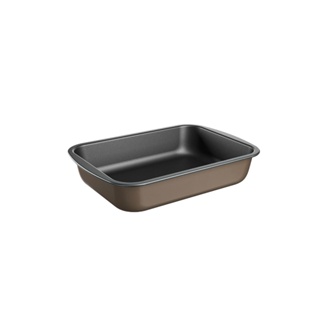 Assadeira Retangular Funda Brinox Carlos Bertolazzi 39,5 x 28,6 x 6,6 cm Fendi