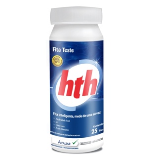 Fita De Teste HTH Tubo C/25 Unidades