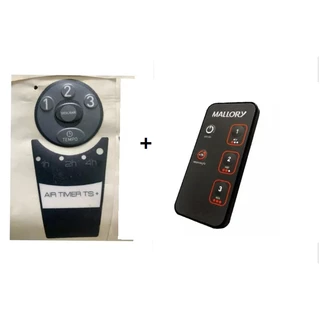 Controle Remoto + Adesivo Painel Ventilador Mallory AIR TIME