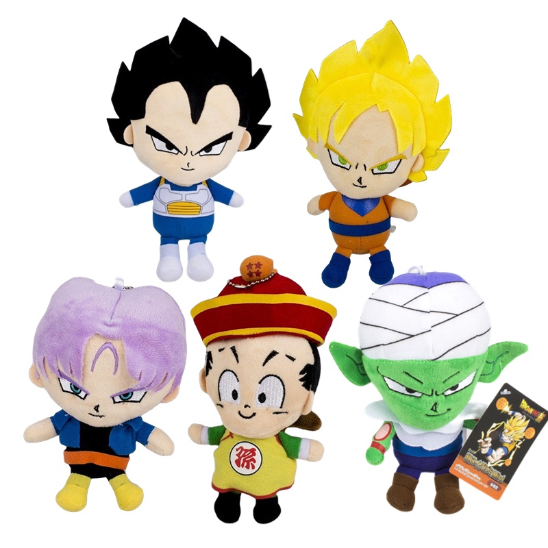 20cm dragão bola de pelúcia anime brinquedos super saiyan azul goku vegeta  pp algodão recheado bonecas personagens dos desenhos animados crianças  natal para presentes - AliExpress