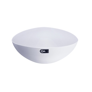 Saladeira Triangular Coza Essential 31,2 x 31,2 x 11,5 cm 5 Litros Branco