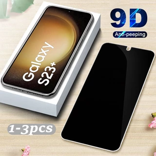 1-2pçs Cobertura Completa Glas Privacidade Para Samsung Galaxy S23 Plus Protetor De Tela De Vidro Temperado Anti-Espião S23 S23 +