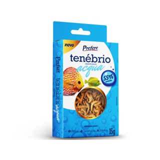 Tenébrio Desidratado Larva P/ Aves Peixes Roedores Acqua - 15g