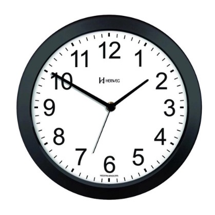Relogio De Parede Que Fala As Horas Herweg 660095 | Shopee Brasil