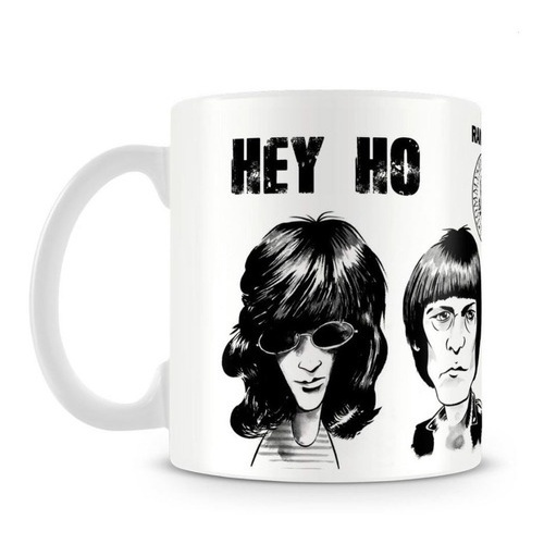 Xicara Cafe Banda Ramones Rock Band