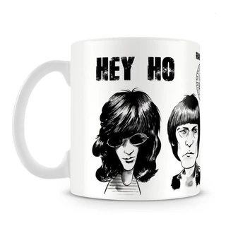 Xicara Cafe Banda Ramones Rock Band