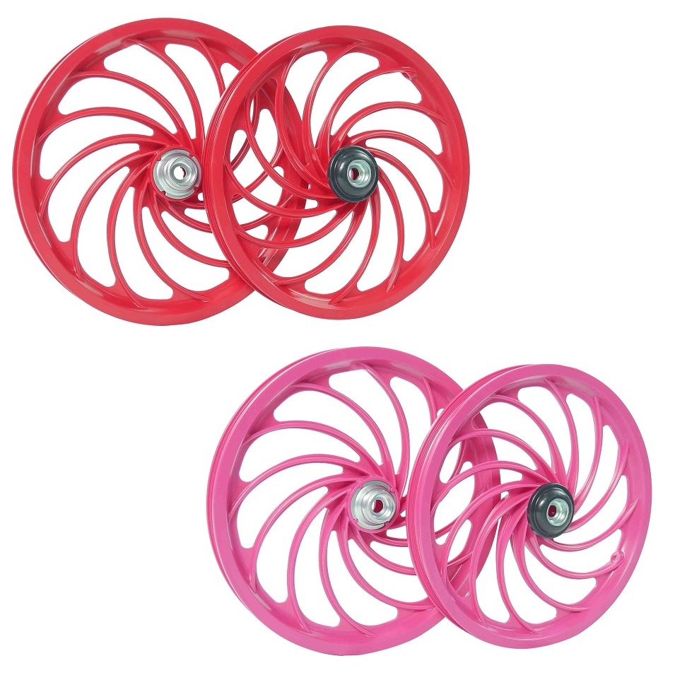 Roda Bicicleta Infantil Aro 16 Nylon 12 Raios S/ Eixo Par | Shopee Brasil
