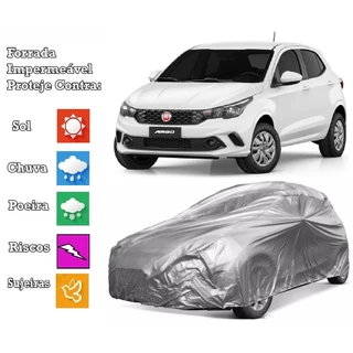 Capa Cobrir Carro Fiat Argo Forrada e 100% Impermeável