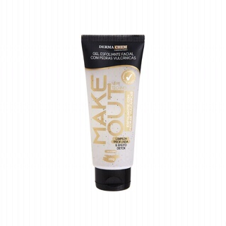Gel Esfoliante Facial Dermachem Make Out C/Pedras Vulcânicas C/100g