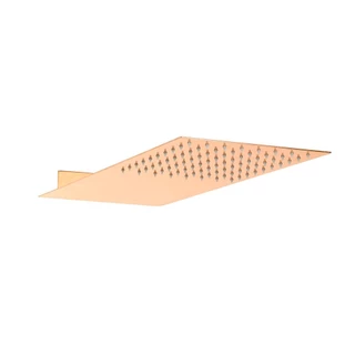 Ducha Chuveiro De Parede Slim Aço Inox 304 Santa Luzia Pingoo - Dourado Rose em Oferta na Shopee