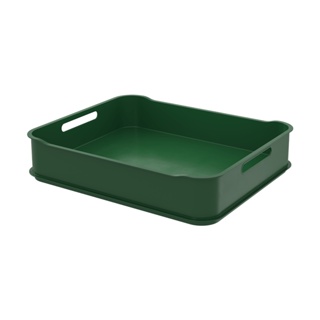 Cesta Organizadora Maxi Coza One 39 x 30 x 1 cm Verde Palm