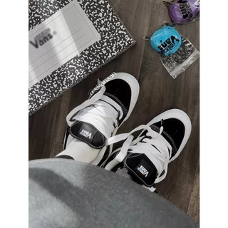 VA&0ONS Imra Potato KNU-SKOOL VR3 LX Bordado Retrô De Junta Preto Branco Quatro Cores Tênis Casual De Renda-1702