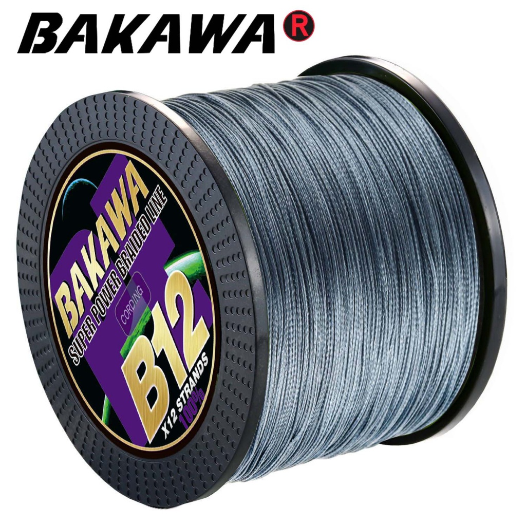 12 Strands PE Baid Fishing Line 300M 500M 1000M Multifilament Fishing Wire  Carp Fishing Line