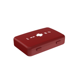 Necessária Super Farmácia Coza 23,5 x 15,8 x 5,5 cm Vermelho Bold