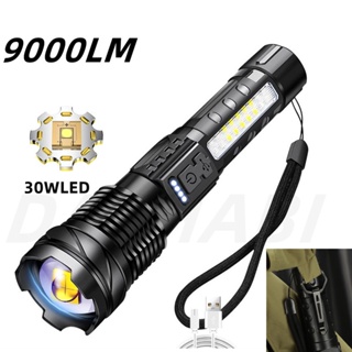 2023 Lanterna Laser Forte De Alta Lanterna Super Brilhante Tática De 7 Modos Luz De Emergência Para Ambiente Externo