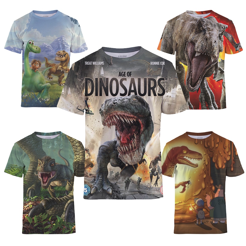 Camiseta de dinossauro cromado engraçada, camiseta masculina branca casual,  manga curta respirável plus size - AliExpress