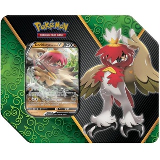 Coleção Cartas Pokemon Evoluções de Eevee Herois V Lata 25 Cartas - Rosa