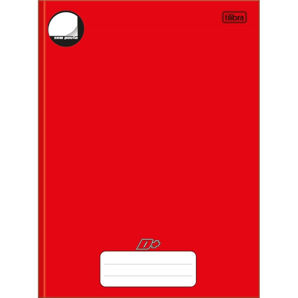 Caderno Brochura Univ Cd 96fls Sem Pauta Vermelho D Tilibra Shopee Brasil 0587