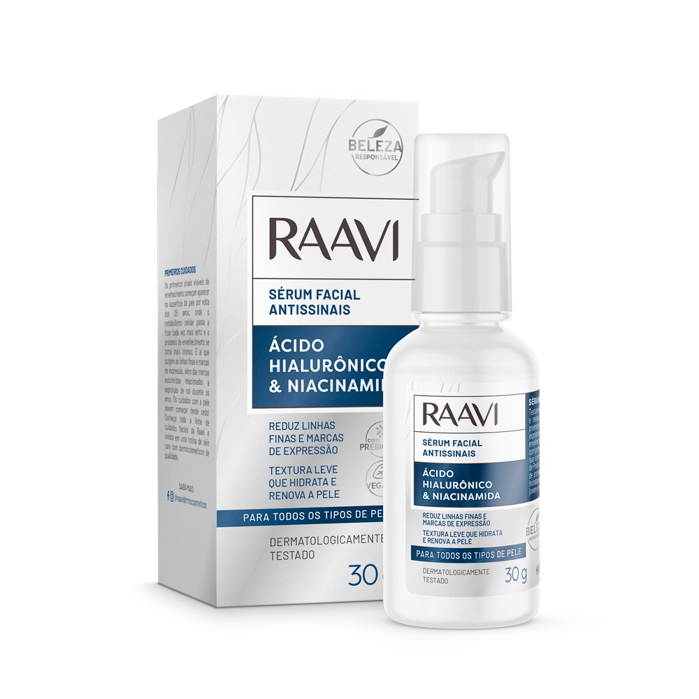 Imagem do produto Serum Facial Antissinais 30g - Raavi