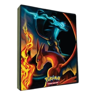Álbum Fichário Pokémon - Pasta Porta 360 Cards Charizard