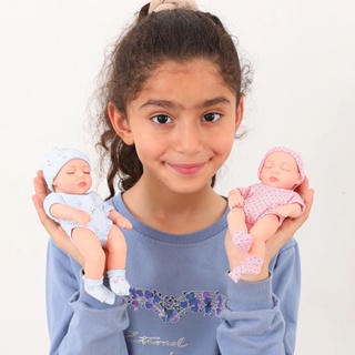 Reborn Novas Bonecas Renascidas De Silicone 20cm Brinquedos Renascidos Bebês Vinil À Prova D